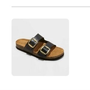 UNIVERSAL THREAD Two Band Sandals Sz 7